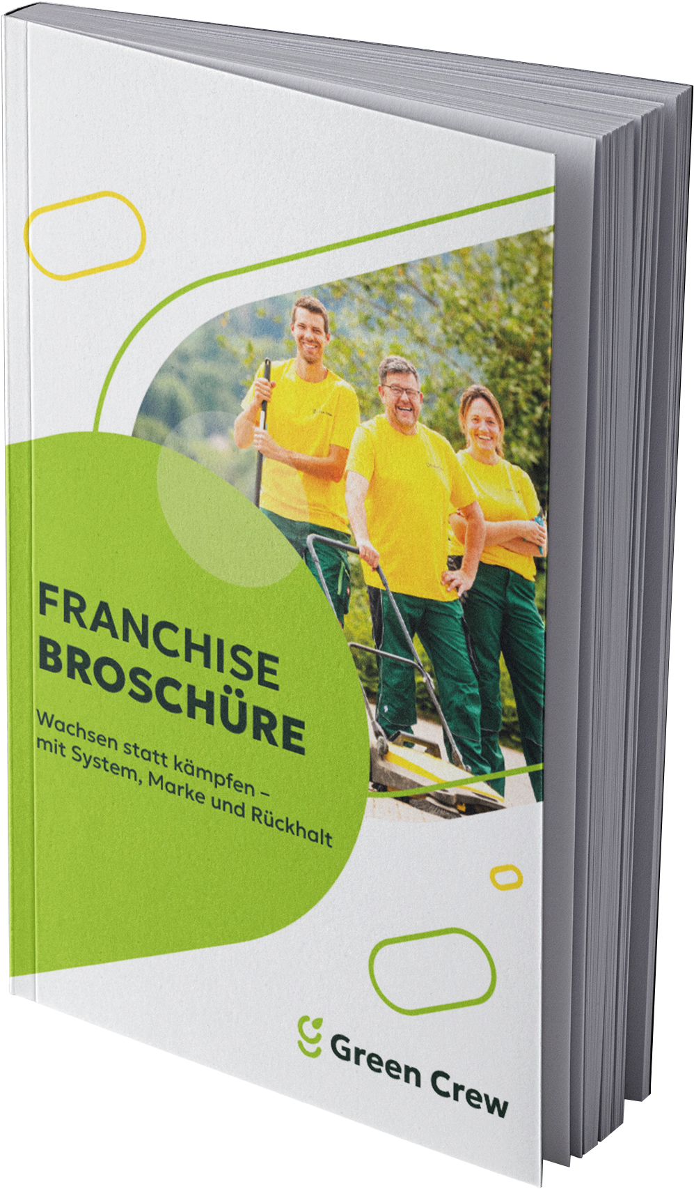 Green Crew Franchise-Broschüre