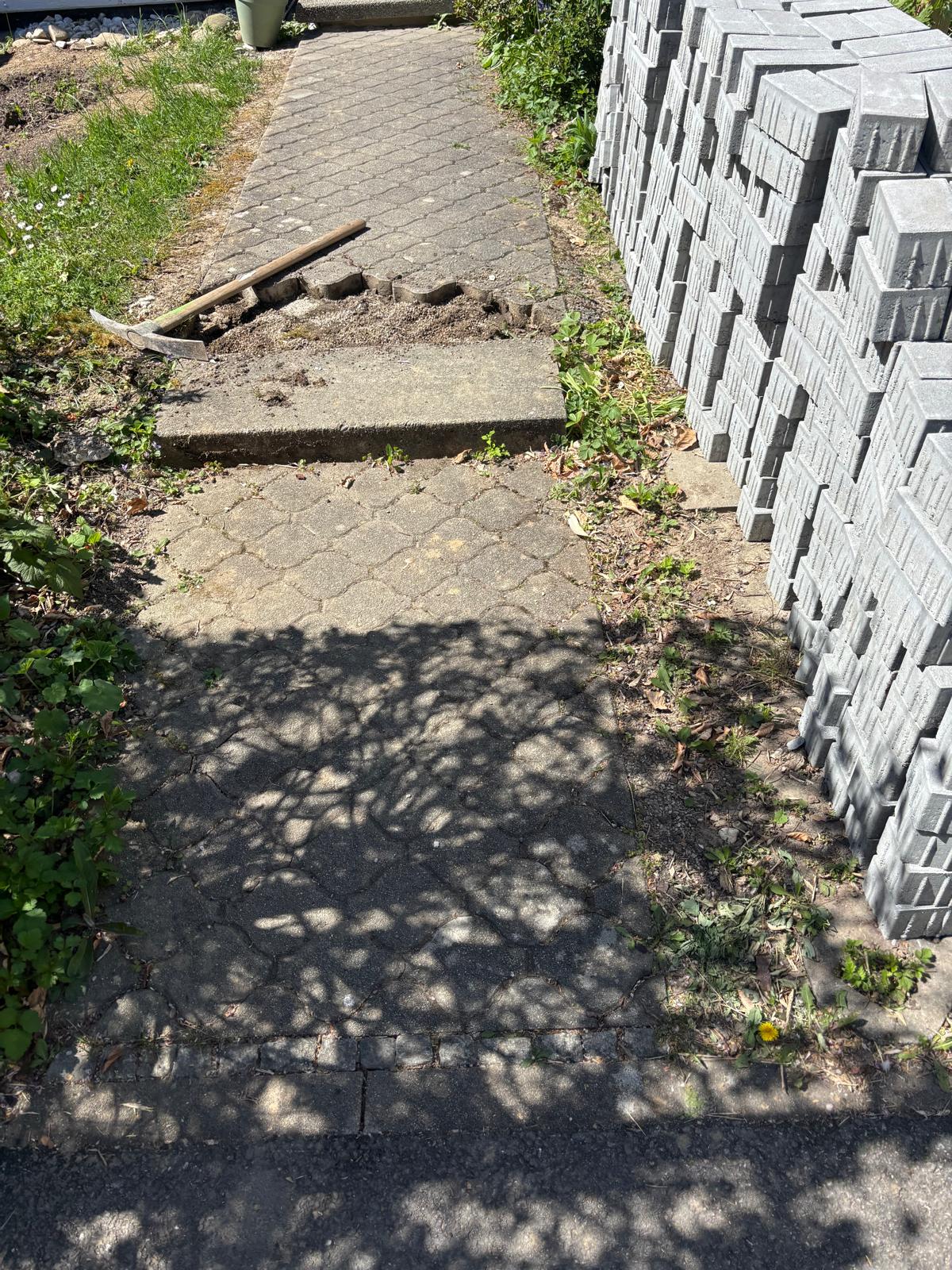Robert Poetschulat Vorgarten 2 Before image